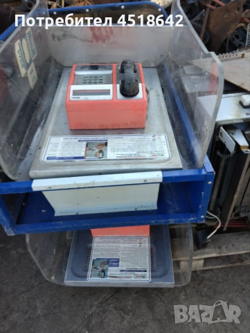 Стар уличен телефон с фонокарти Булфон, антикварни и старинни предмети