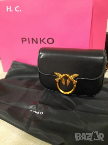 Оригинална дамска чанта PINKO, снимка 2 - Чанти - 54282970