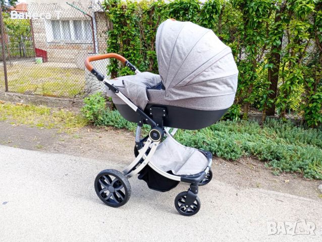 Бебешка количка 3 в 1 Moni Polly, снимка 2 - Детски колички - 45477799
