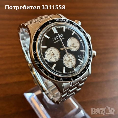 Seiko Chronograph - SSB479 Fullset / Гаранция!, снимка 2 - Мъжки - 53889490