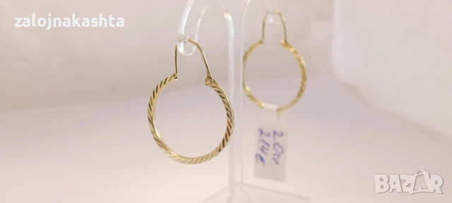 Нови-Златни обеци-2,00гр/14кр, снимка 5 - Обеци - 53257784