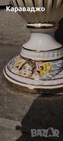 Ваза Capodimonte, снимка 6 - Вази - 51069635