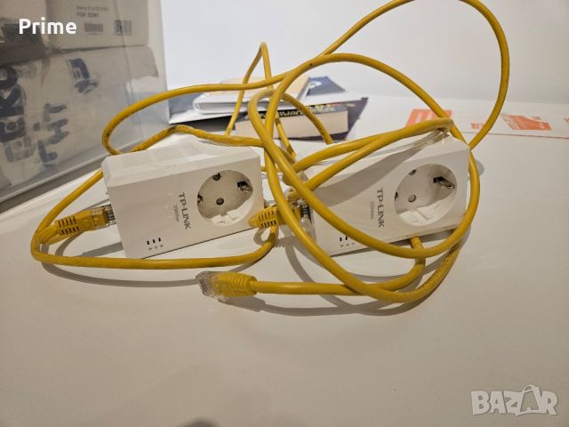 Мрежови адаптери за електрическата мрежа TP Link Powerline Adapter TL-PA2010P, снимка 4 - Мрежови адаптери - 46463773