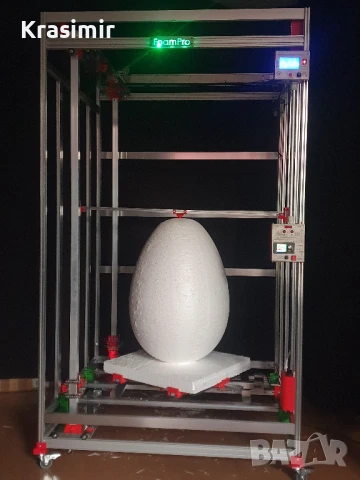 CNC машини за рязане на Стиропор, Фибран (EPS , XPS) и др., снимка 2 - Други машини и части - 50507644