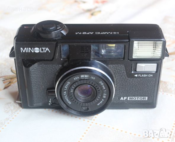 Minolta Hi-Matic AF2-M неработещо, снимка 2 - Фотоапарати - 46452448