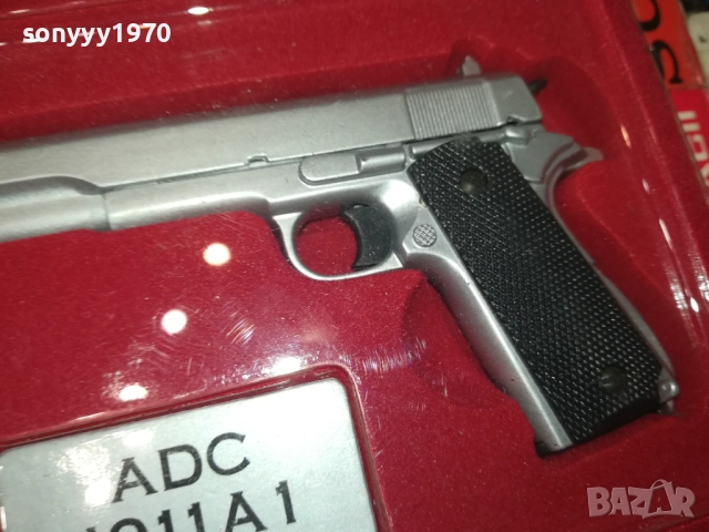 ADC 1911A1 КОЛЕКЦИОНЕРСКИ ПИСТОЛЕТ-ВНОС SWISS 1709252102, снимка 10 - Колекции - 51750131