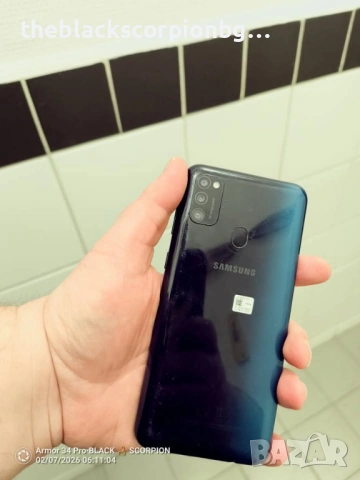 SAMSUNG GALAXY M30S с лек дефект, снимка 3 - Samsung - 53419822