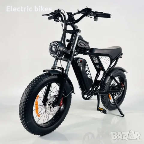 Електрически велосипед YVY C20Lite (Q20mini) – 1000W, 15Ah, 20” Fatbike, снимка 3 - Велосипеди - 47387989