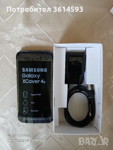 Телефон Samsung XCover4S, снимка 3 - Samsung - 45619427