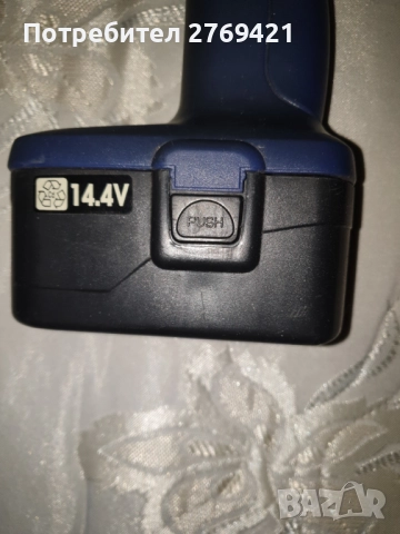 Винтоверт за 14,4 волта без зарядно, снимка 3 - Винтоверти - 52566505