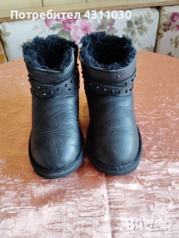 Детски топли ботички UGG за момиче естествена кожа, снимка 2 - Бебешки боти и ботуши - 53366532