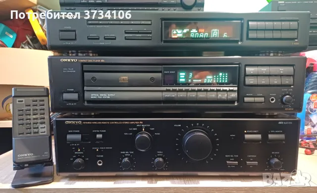 Onkyo A-8830, DX-6830, T-4930, RC-184S, снимка 13 - Аудиосистеми - 49285360