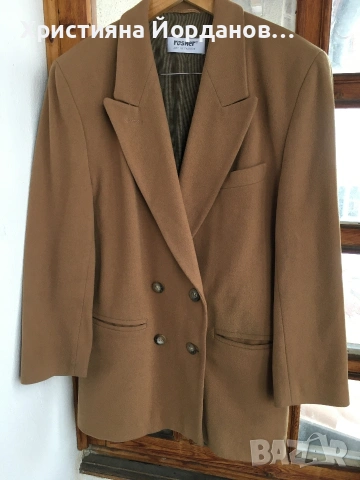 Вълнено палто, тип сако 42(Л/ХЛ)