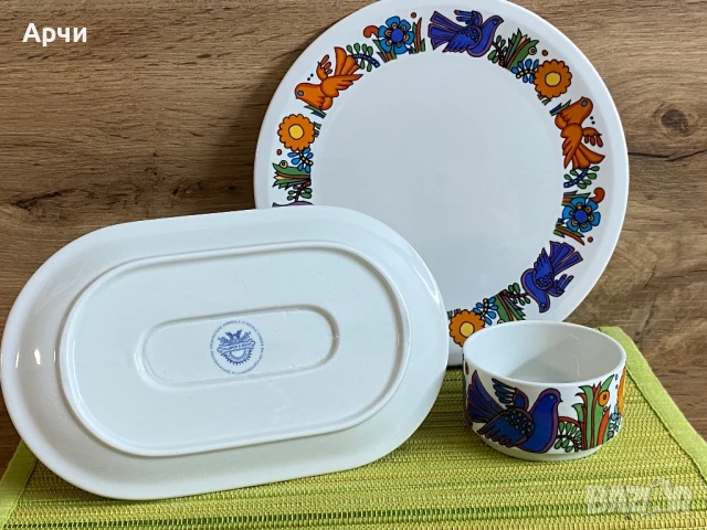 Порцелан -VILLEROY & BOCH, снимка 2 - Чинии - 50627916