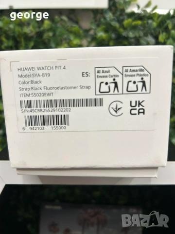 Смарт часовник Huawei Watch Fit 4, снимка 3 - Смарт часовници - 54037831