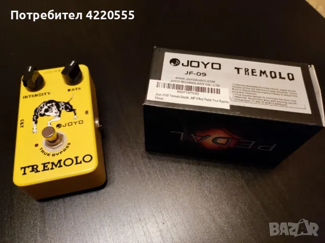 Ефект за китара Joyo Tremolo, снимка 1 - Китари - 47560969