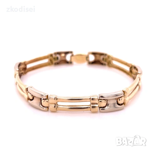 Златна дамска гривна 13,98гр. 17,0см. 14кр. проба:585 модел:36358-1