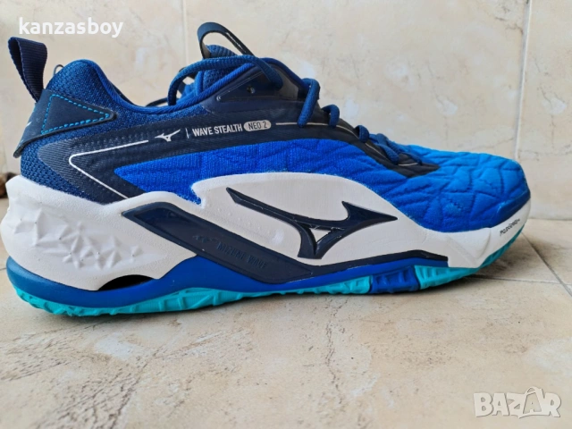 mizuno wave stealth neo 2 - мъжки маратонки КАТО НОВИ 46, снимка 4 - Маратонки - 54188883