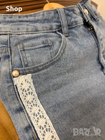 🌷 Дънки на Rossodisera , снимка 5 - Дънки - 53035389