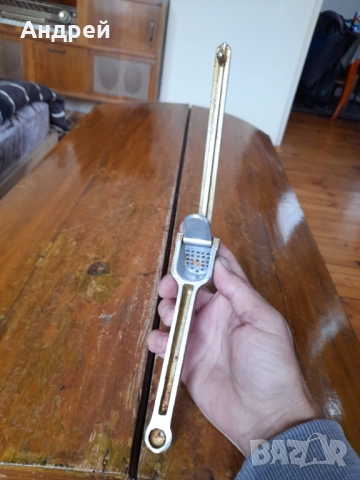 Стара алуминиева преса за чесън #24, снимка 4 - Други ценни предмети - 52946700