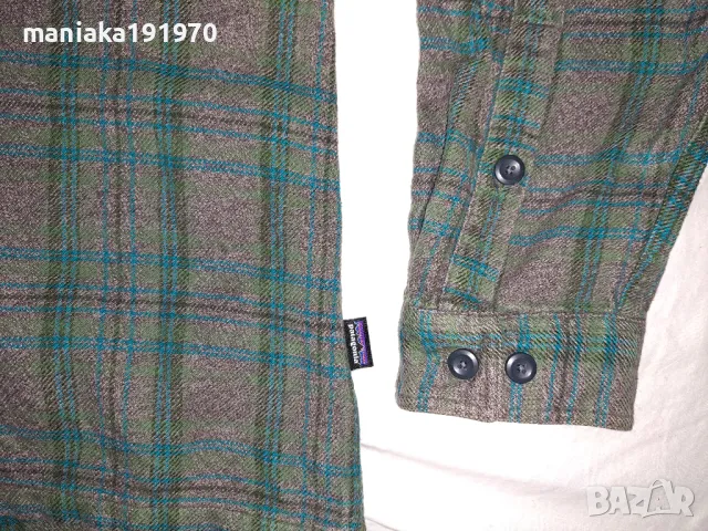 Patagonia Fjord Flannel Shirt (L) мъжка риза , снимка 5 - Ризи - 49108201