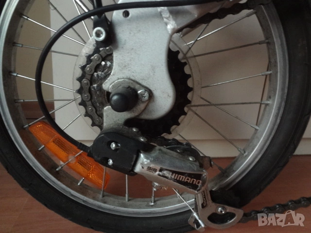 Сгъваем компактен велосипед 16 инча със 6 скорости, снимка 11 - Велосипеди - 53773749