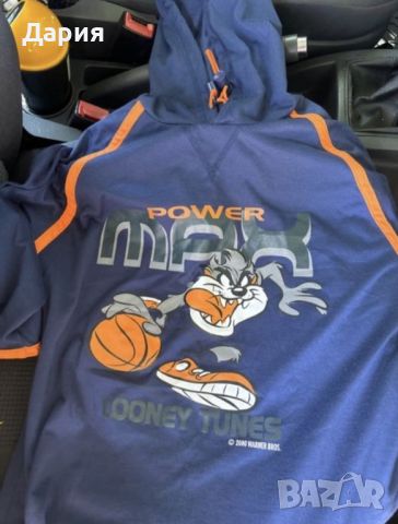 Vintage Taz Max Power Looney Tunes, снимка 1 - Суичъри - 45239385