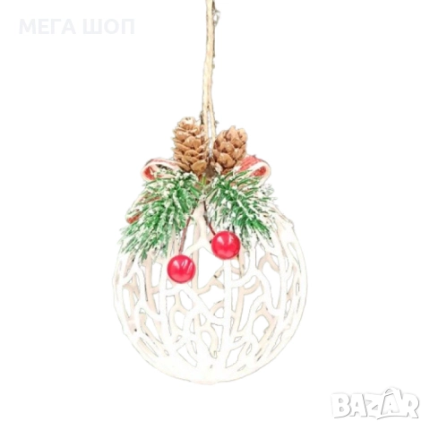 Коледна декорация за елха или празнични аранжировки, снимка 2 - Декорация за дома - 52587094