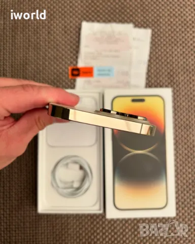 НОВ❗️ГАРАНЦИЯ❗️iPhone 14 Pro Max ❗️лизинг от 68лв/м ❗️ Gold ❗️ 128гб златен, снимка 7 - Apple iPhone - 47149971