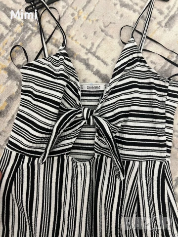 Pull&Bear Гащеризон райе XS, снимка 8 - Гащеризони - 50450254