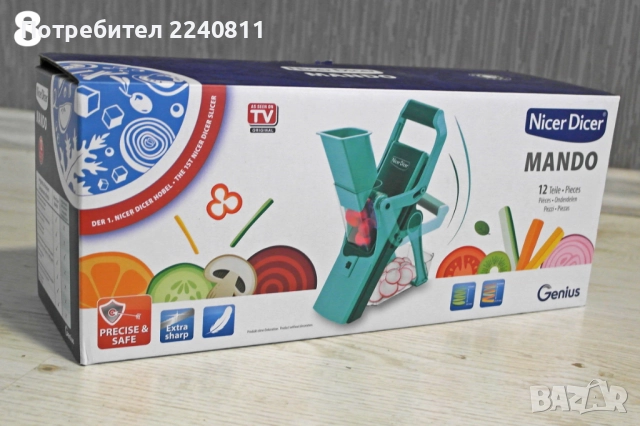 Мултифункционално ренде Nicer Dicer Mando