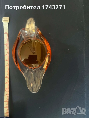 Стъклена фигура лебед, снимка 2 - Статуетки - 54301873