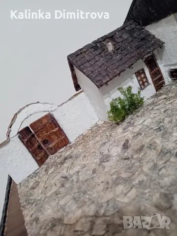 Ръчно изработен макет на къща-музей В.Левски-гр.Карлово., снимка 12 - Декорация за дома - 49817191