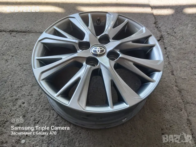 1 брой алуминиева джанта за Toyota Yaris,Toyota Yaris- Hybrid 15, снимка 4 - Гуми и джанти - 50335905