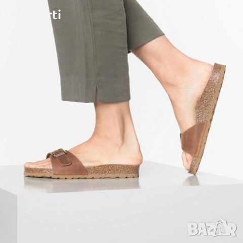 Чехли JOLANA FENENA 41 06J0E3 O03, кафява кожа