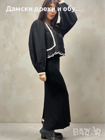 Памучна риза ONLY, снимка 4 - Ризи - 52808905