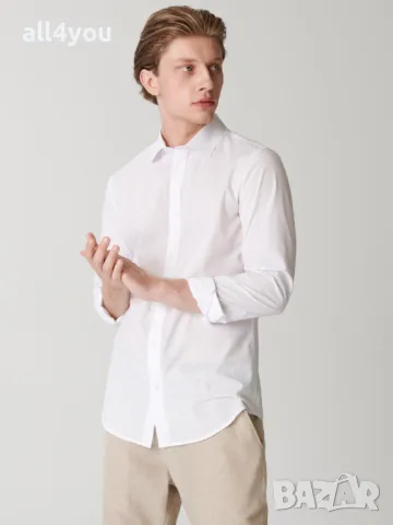 Мъжка риза Slim fit, снимка 1 - Ризи - 46903045