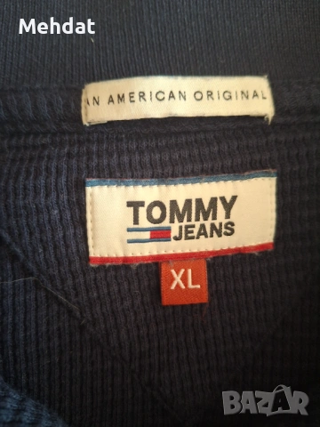 Мъжка блуза Tommy jeans- оригинална, снимка 2 - Блузи - 54102415