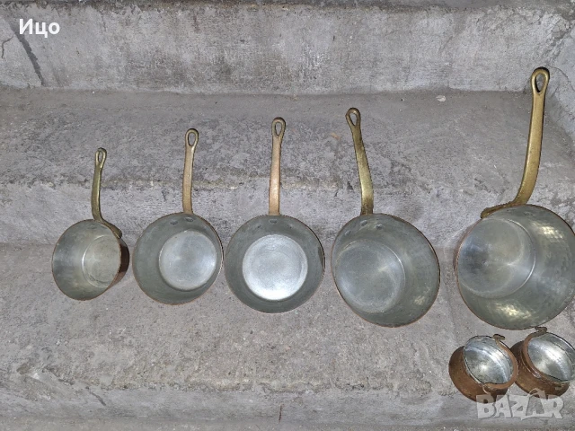 Медни съдове касероли, снимка 6 - Декорация за дома - 50798724