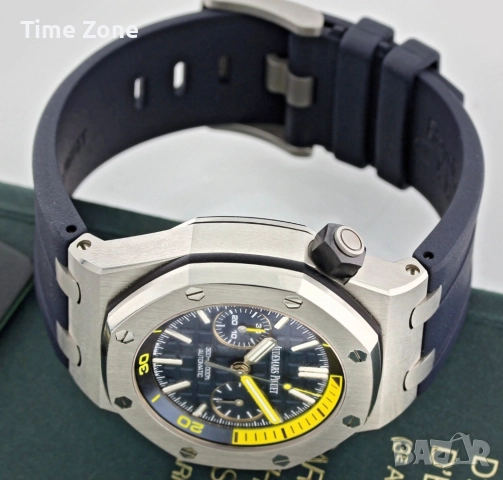 Audemars Piguet Royal Oak Offshore Diver Chronograph 42mm Steel Blue Dial Различни Варианти, снимка 6 - Мъжки - 52997320