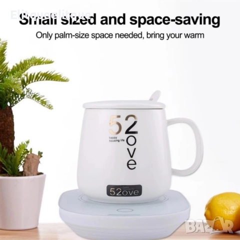 Комплект нагревател, чаша и капак за чаша , снимка 4 - Чаши - 52274492