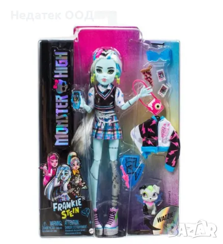 Кукла, Monster High,Frankie, снимка 3 - Кукли - 47224261