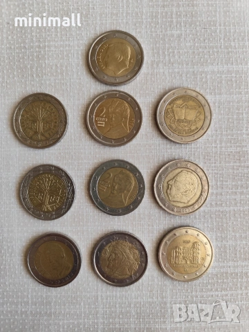 Колекционерски монети 1 € и 2 €, снимка 4 - Нумизматика и бонистика - 53776794