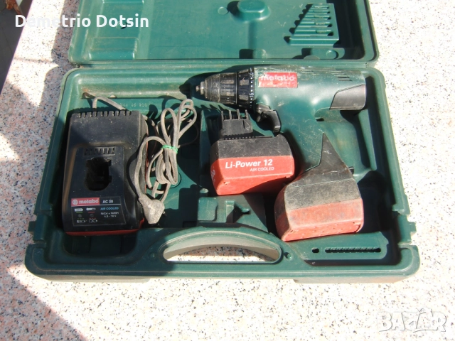 Винтоверт Метабо комплект Metabo, снимка 4 - Бормашини - 52868108