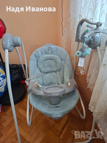 Електрическа бебешка люлка, снимка 5 - Други - 53094409