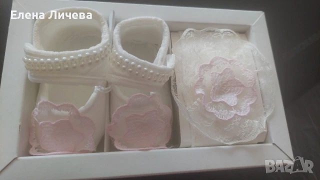 Комплект буйки и лента за коса, снимка 3 - Детски комплекти - 51184567