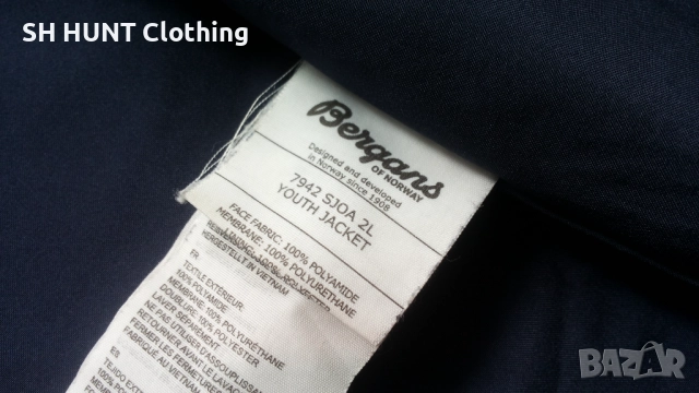 Bergans of NORWAY Sjoa 2L Youth Jacket Размер 14 г / 164 см детско яке водонепромокаемо 30-63, снимка 17 - Детски якета и елеци - 52793873