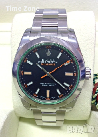 Rolex Milgauss 40mm Steel Black Dial Automatic 116400 Мъжки/ Унисекс