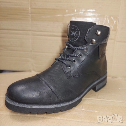 DANIEL HECHTER БОТИ номер 45 естествена кожа . , снимка 7 - Мъжки боти - 52457886