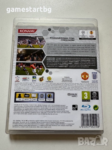 Pro Evolution Soccer 2011 за Playstation 3(PS3), снимка 2 - Игри за PlayStation - 51866804